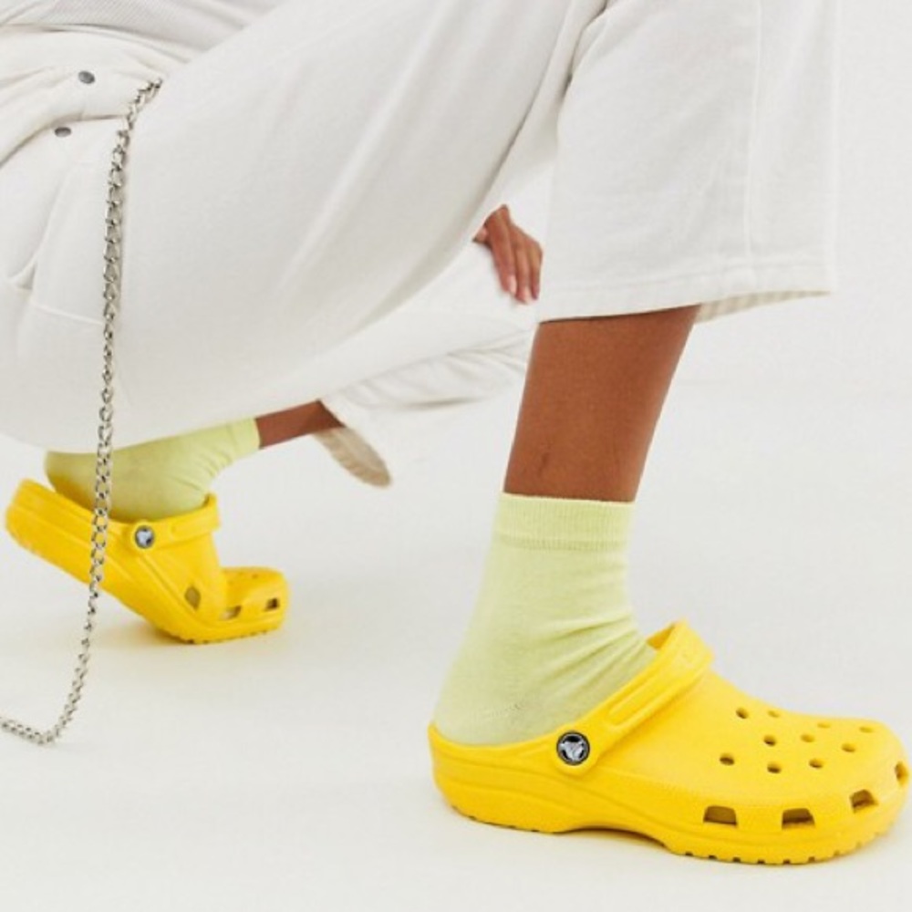 Yellow Classic Crocs